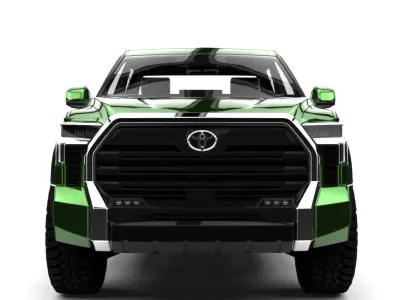 TOYOTA TUNDRA 2022 SR5  Low-poly 3D model