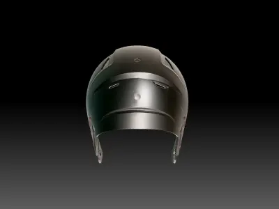 Full Size Adult Football Helmet - Single Print and 8-print Files 3D print model