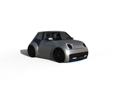 CityGo concept car by CeGo 3D model