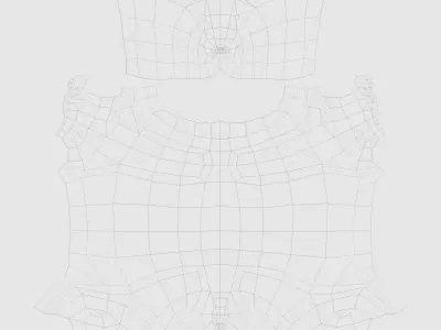 Hippo polygonal hippopotamus Low-poly 3D model