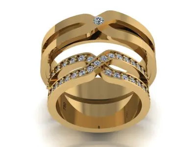 ring set 31 collection1 3D print model