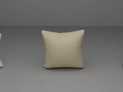 Free Pillow Set Free low-poly 3D model