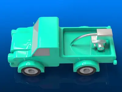 Toy Truck 3D model