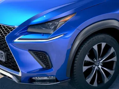 Lexus NX300 2018 3D model