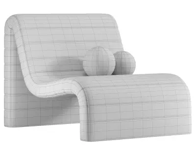 Zurich Occasional Chair By Cocorepublic 3D model purchase