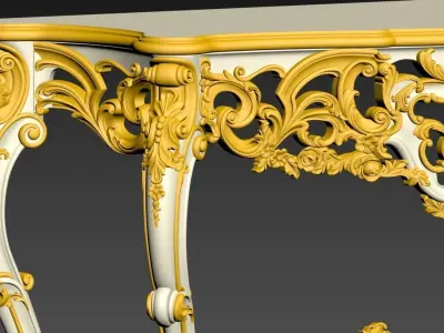 Console COMO Low-poly 3D model