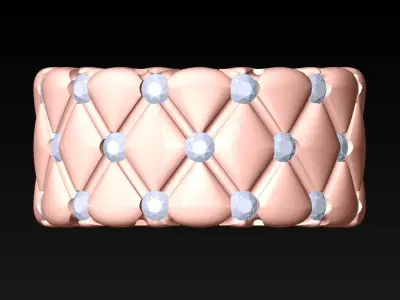 Diamond Ring  - N222239 3D print model