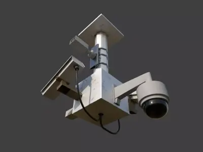 Security Camera Free 3D model