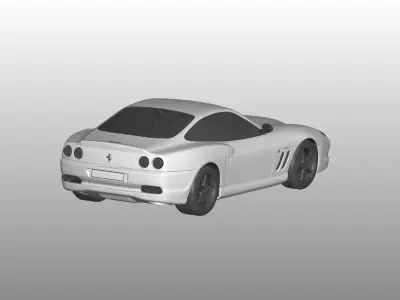 Ferrari 550  3D model