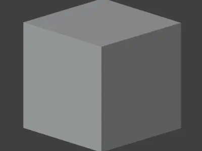 Simple Box Free low-poly 3D model