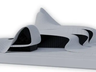 HEYDAR ALIYEV center 3D model