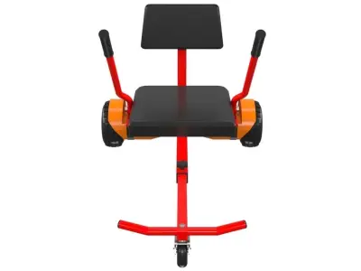 Hoverboard And Cart 3D model