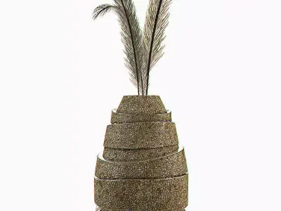 Spiral Coral Vase 3D model