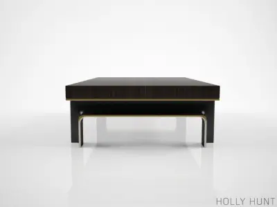 Holly Hunt Ingot cocktail table 3D model