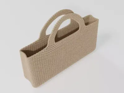 WICKER BASKET21 3D model