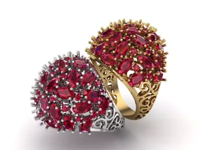 Special Ring A37 3D print model