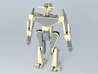 Robot Zorag13 Free 3D model