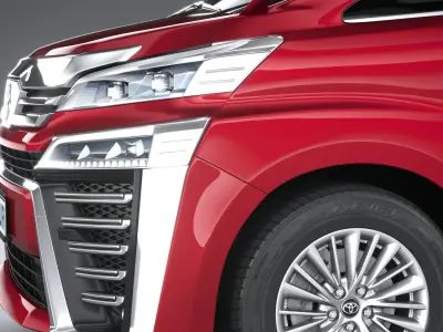 Toyota Vellfire 2023 3D model