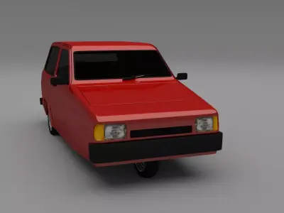 Reliant Robin 3D model