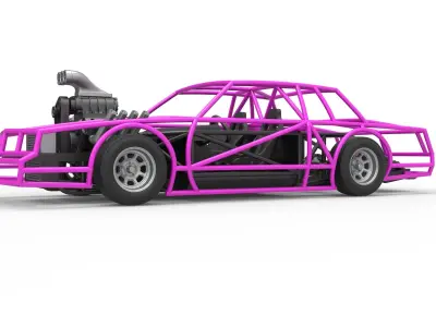 Exo car Scale 1 to 25 3D print model