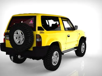 Toyota Meru Higt Poly  3D model