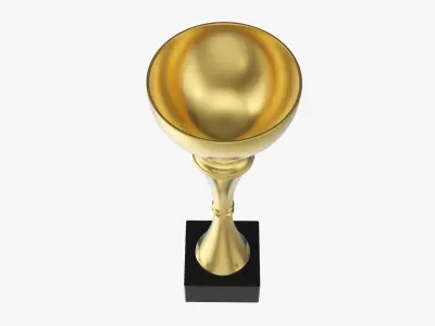 Cup trophy 01 3D model