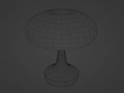 Cozy designer lamp 3D model Free 3D model