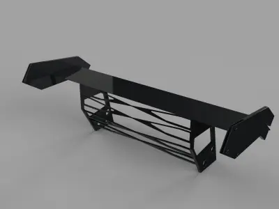 concept spoiler tuning 3D model