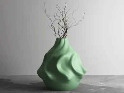 vase pot planter 3d print 859  3D print model