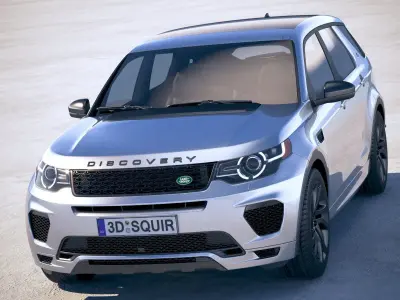 Land Rover Discovery Sport HSE 2019 3D model