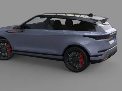 Range Rover Evoque R Dynamic 3d model Low-poly 3D model