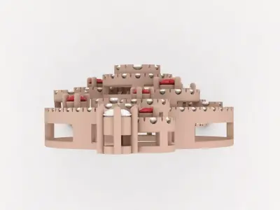 Luxury Pendant 002 3D print model