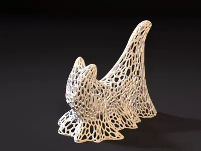 Ghost Cat 2 3D print model