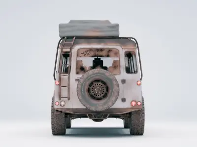 Land Rover Defender D110 Overlander 3D model