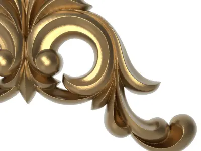  decorative pattern ready for 3D printing 3D model 36