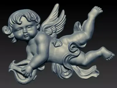 angel baby jewelry pendants Necklace Charm Bracelet Jewelry 3D print model