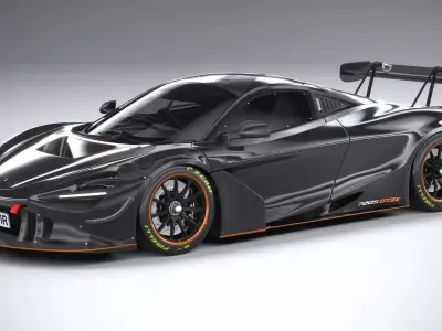 McLaren 720S GT3X 2021 3D model