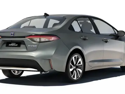 Toyota Corolla Hybrid 2020 3D model