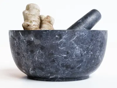 Mortar and Pestle 3D model