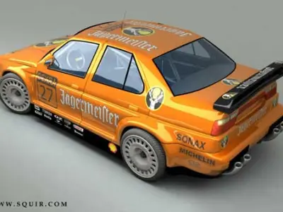 Alfa Romeo v6 3D model