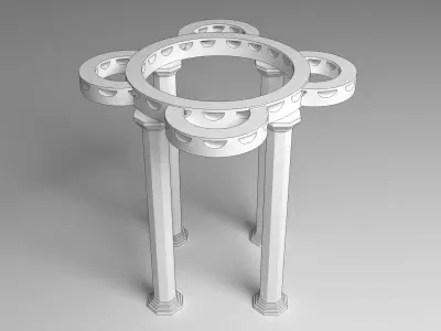 Modern Canopy 3D model