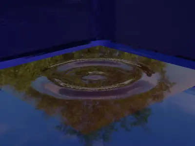 3D cloth blender Low-poly 3D model