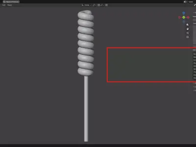Twisty Lollipop 3D print model