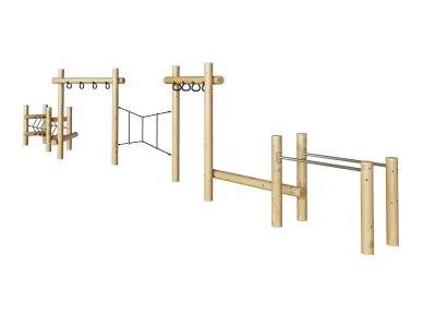 Obstacle Course Type 3 3D model