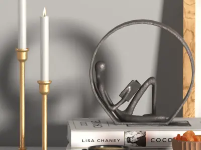 decorative set01 3D model