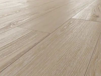 Wood floor Oak Arctic NEW Firestop 3D model