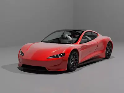 Tesla Roadster 2020 3D model