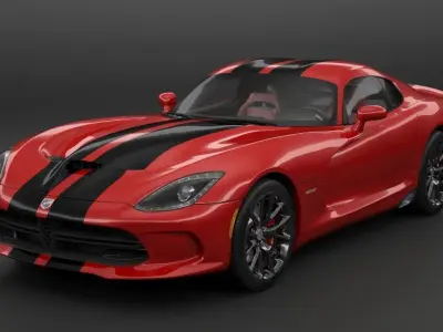 Dodge Viper GTS 3D model