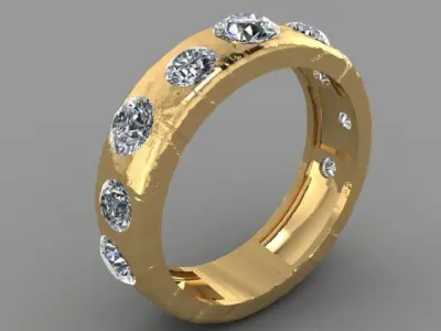 colored ring  3D print model