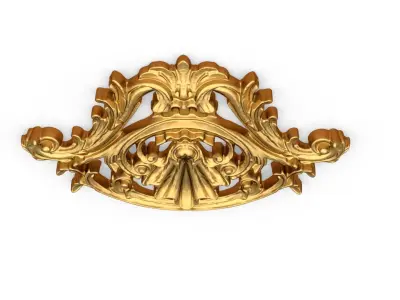 Classic decor ornament 332 3D model